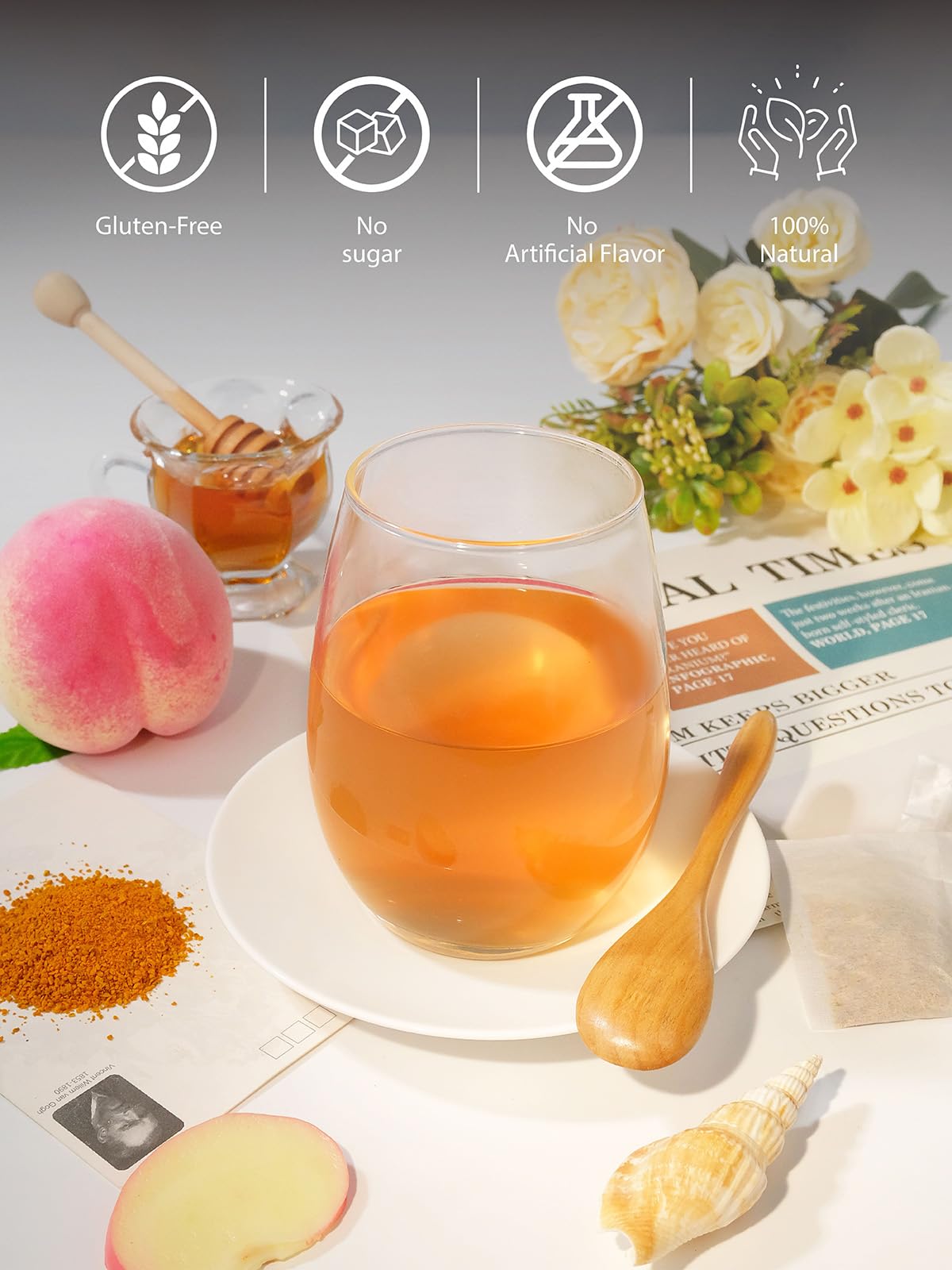 TeeLux Resealable Kraft Pouch Tea Bags: freshness and eco-friendly packaging.