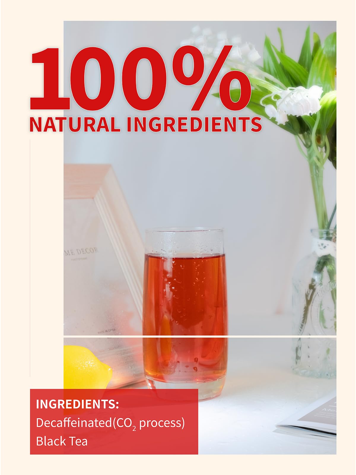 TeeLux rich flavor black tea offers a full-bodied, smooth cup.