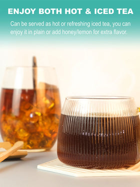 TeeLux Tea Bags with foil-lined packaging preserving freshness.