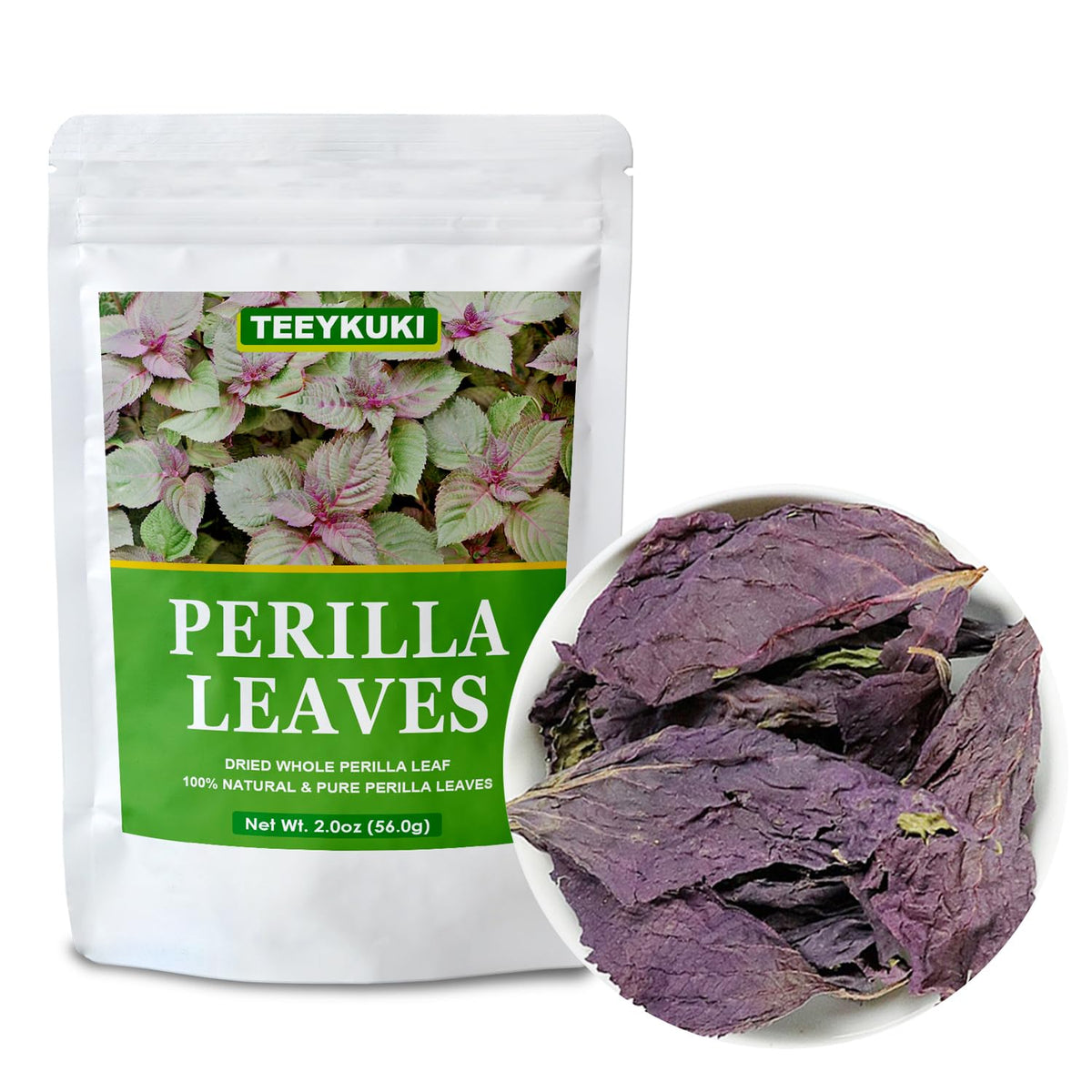Sun-dried perilla leaf for aromatic tea and dishes