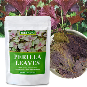Premium perilla leaf ideal for herbal tea rituals