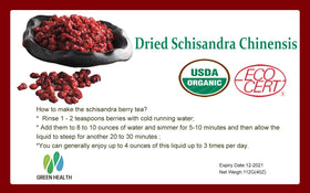 TEGHEE Schisandra berries sun-dried feature supports 100% natural quality without additives