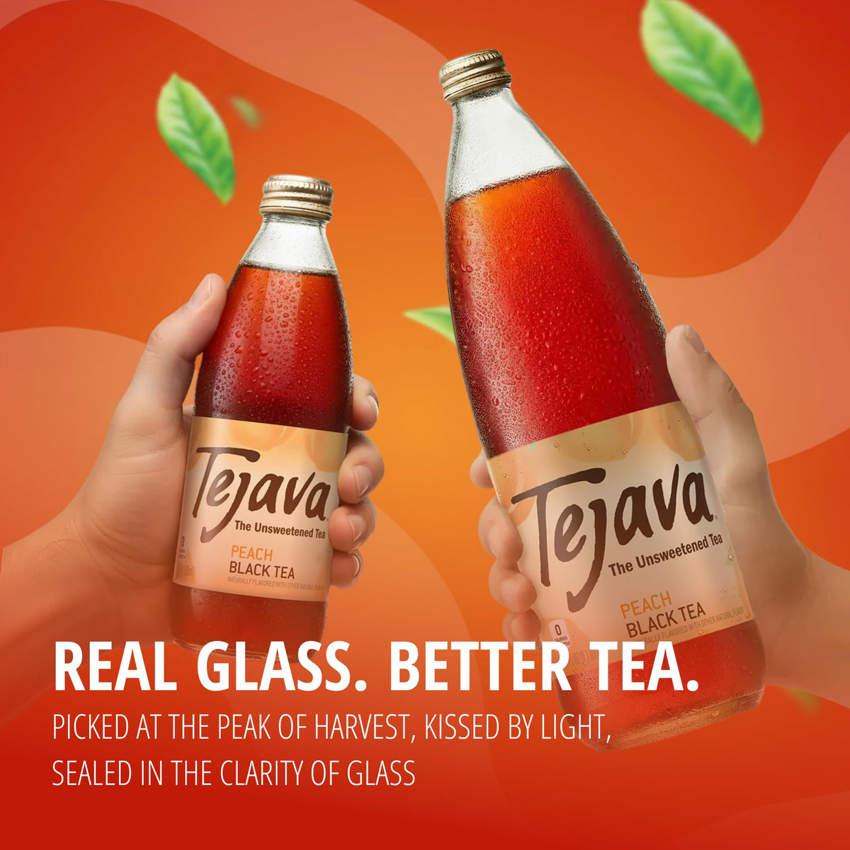 Tejava Peach Black Tea 24-pack box for fridge stocking and easy hosting.