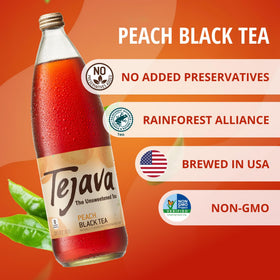 Tejava 12-pack bottles ready for sharing and on-the-go enjoyment