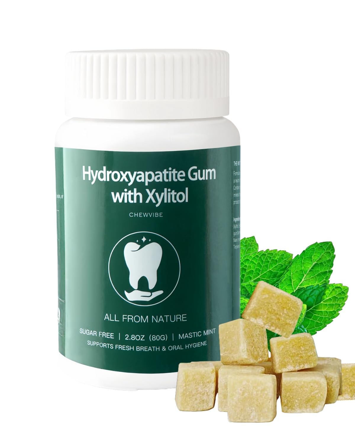 TemphytBong remineralizing gum pack for daily enamel support and fresh breath.