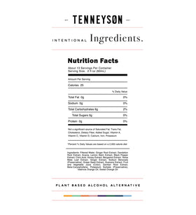 No-alcohol cocktail concept with Tenneyson Black Ginger