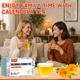 Tenyxarae calendula tea bags permeable bag supports quality infusion
