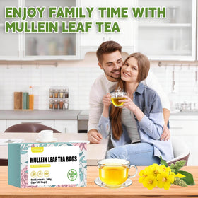 Vegan and gluten-free herbal tea with caffeine-free calm