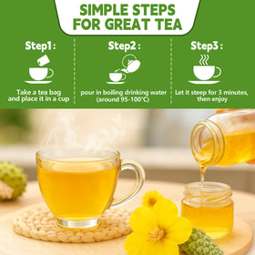 Mullein tea without artificial flavors or colors