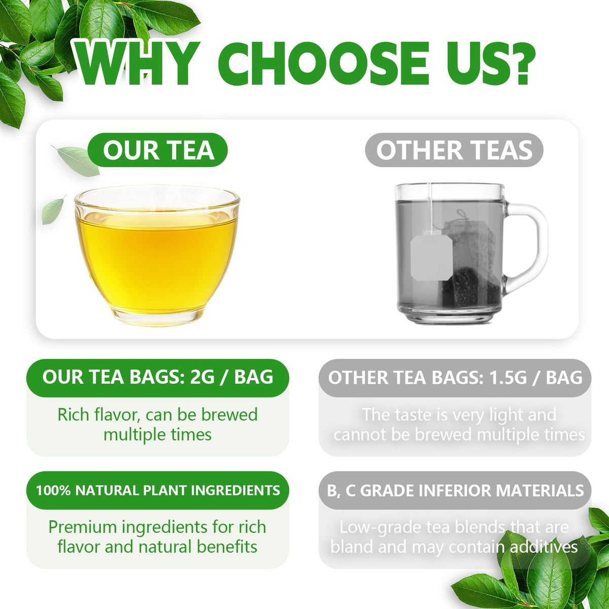 Tenyxarae sun-dried marshmallow root emphasizes natural aroma for soothing tea.