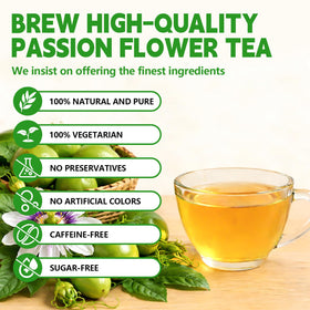 Tenyxarae tea bag brewing ready in minutes for a soothing cup
