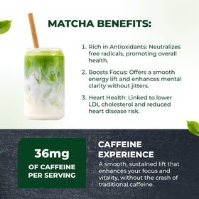 Hot Tenzo Tea Matcha latte being prepared for a comforting cup.