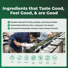 Tenzo satisfaction guarantee packaging inviting confidence in every order.