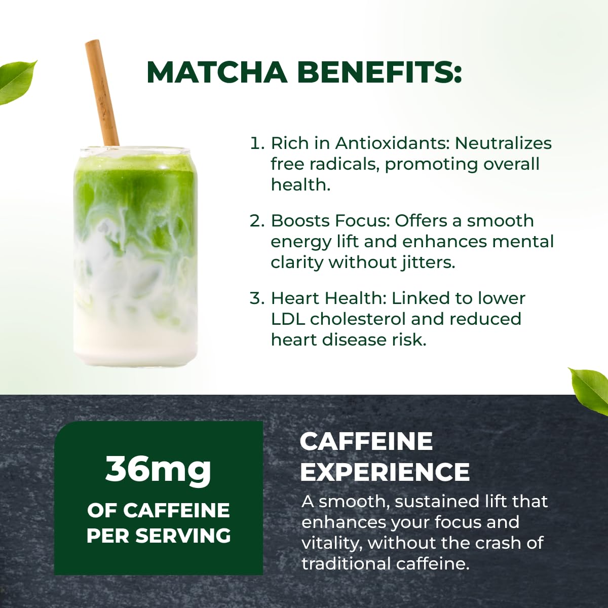 Tenzo Tea matcha latte in cup showcasing vibrant color and smooth texture.