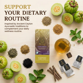 TERAPY organic Garcinia Cambogia and peppermint blend for a refreshing cup.