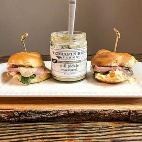 Terrapin Ridge Dill Pickle Mustard in potato salad