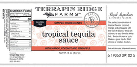 Terrapin Ridge Farms Tropical Tequila Sauce salmon glaze for versatile seafood pairing