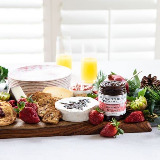 Terrapin Ridge cheeseboard pairing with the jam delivers elegant variety