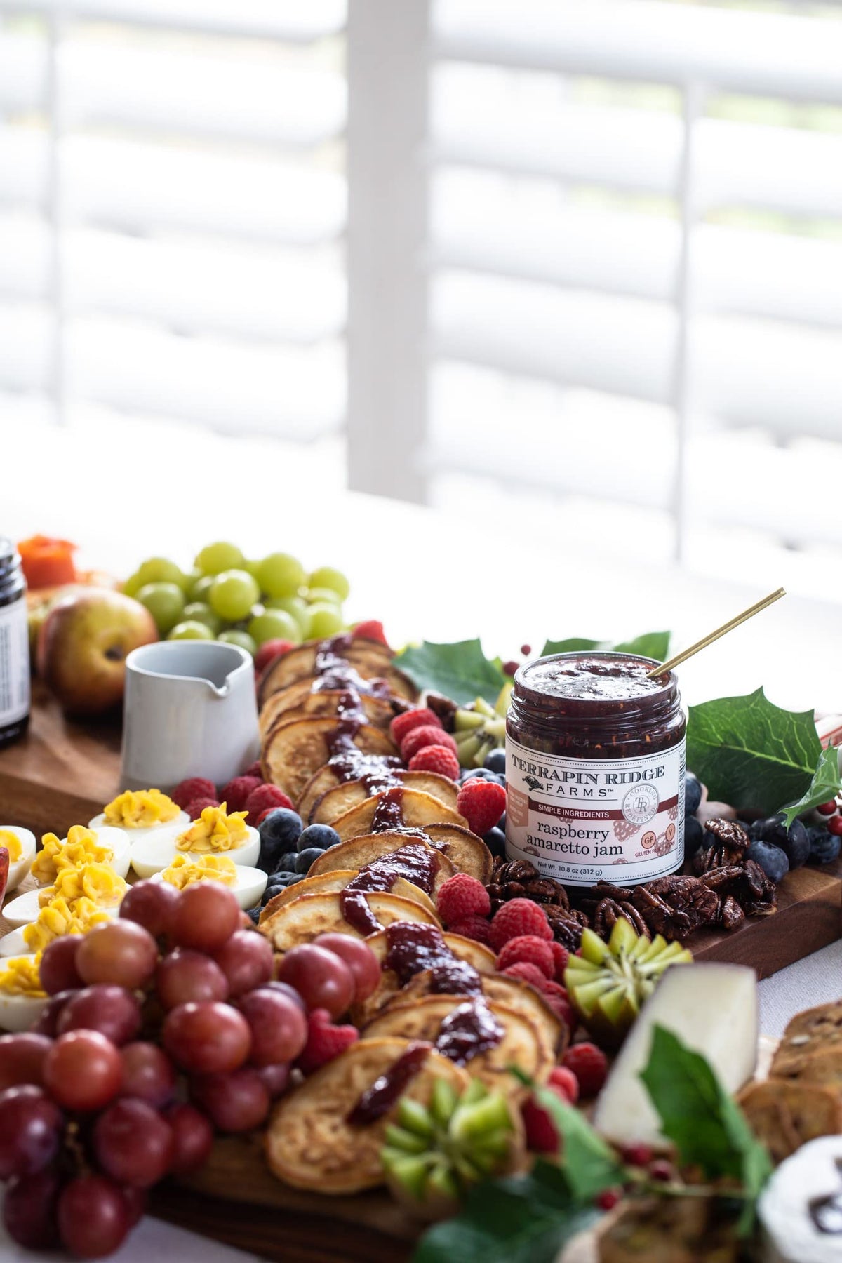 Terrapin Ridge Raspberry Amaretto Glaze over chicken or shrimp adds a sweet-spicy twist