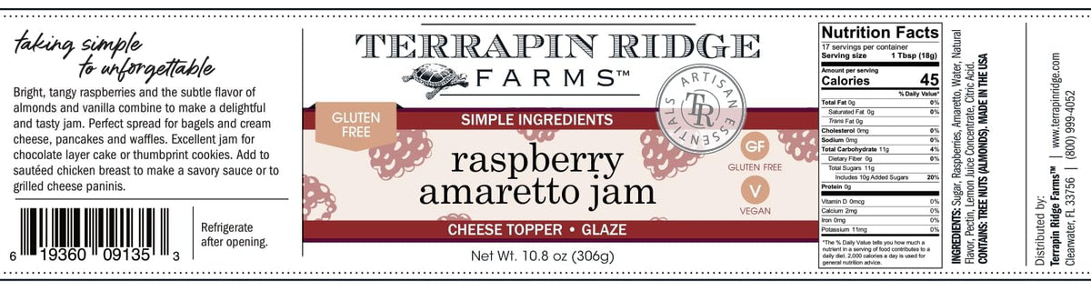 Terrapin Ridge label highlights gluten-free and vegan-friendly qualities
