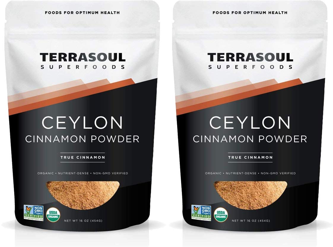 Terrasoul Cinnamon Powder packaging shows premium quality and freshness for baking