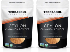 Terrasoul Cinnamon Powder packaging shows premium quality and freshness for baking