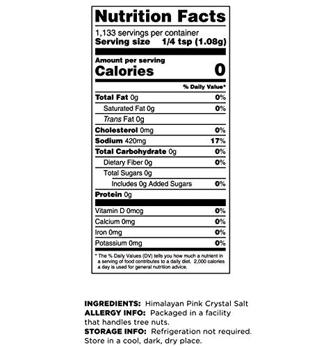 Terrasoul Himalayan Pink Salt highlights its distinctive pink color from iron in Himalayan minerals.