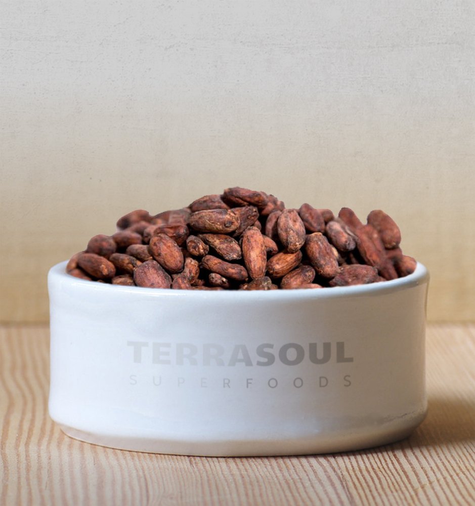 Peruvian Terrasoul cacao beans washed and sun-dried for rich flavor.