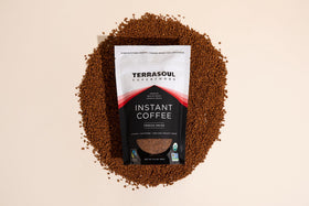 Terrasoul Superfoods travel mug ready coffee on the go for busy days