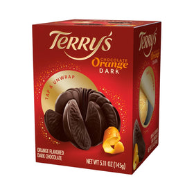 Terry's Chocolate Orange break-apart ritual scene, tapping to reveal slices.
