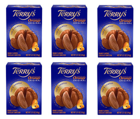 Terry's Milk Chocolate Oranges packaging varies, ideal for festive gifting.