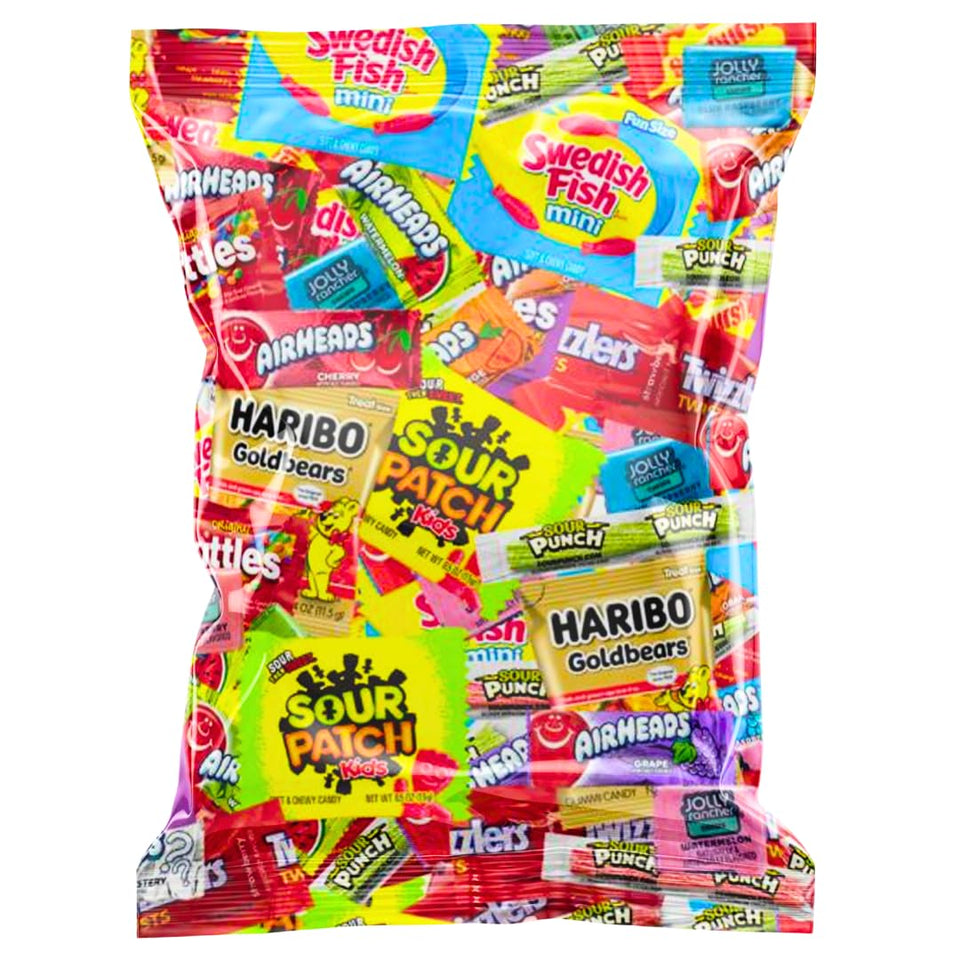 Tesel assorted candy bulk bag ready for party favors and trick-or-treating