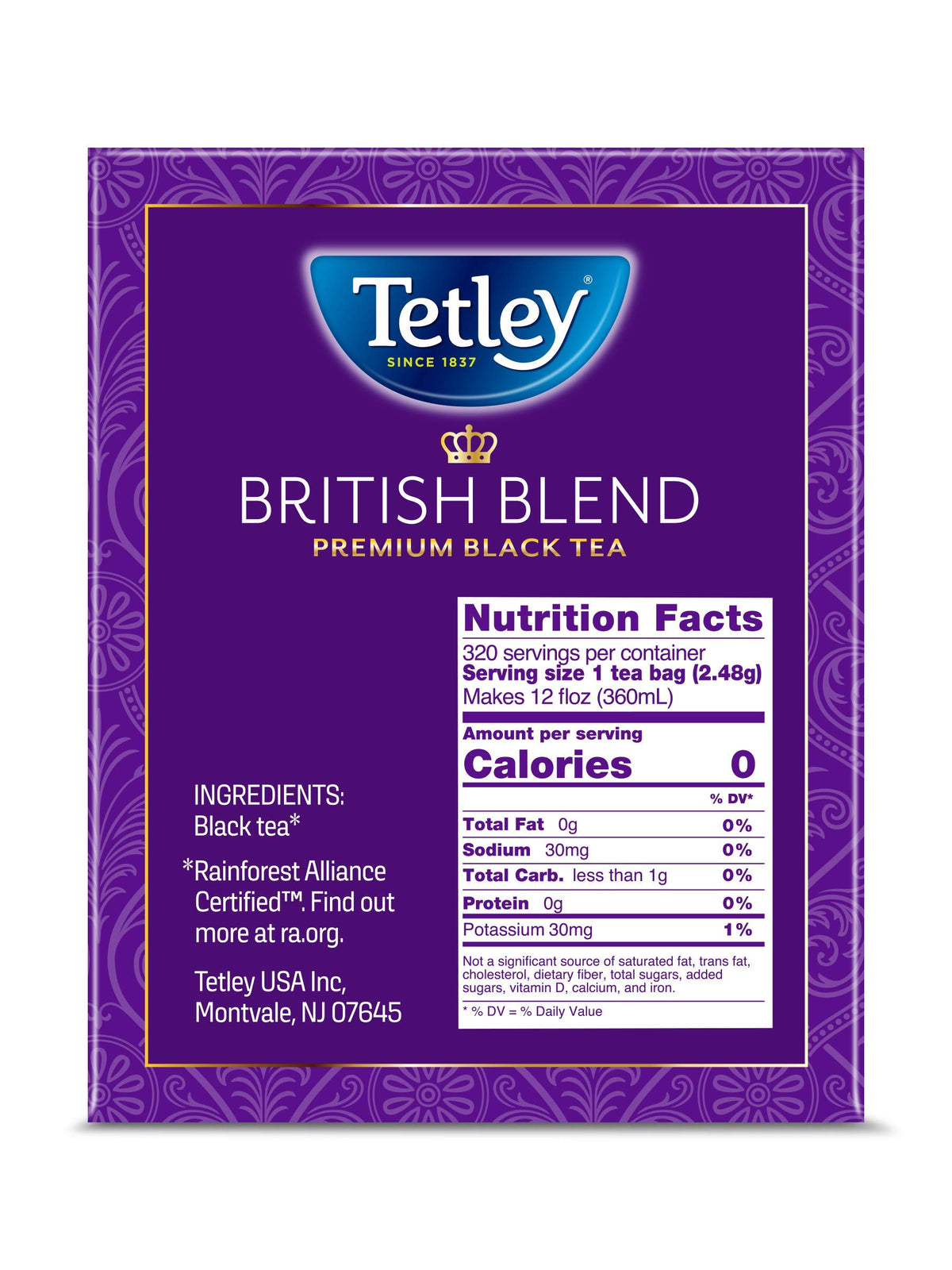 Heritage spotlight highlighting Tetley's 180-year tea tradition