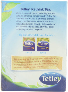 A warm cup of Tetley Masala tea brewed to enjoy aromatic, richer flavors.