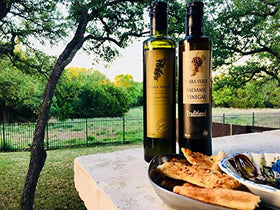 TEXAS HILL COUNTRY OLIVE CO. Fig Infused Balsamic Vinegar yogurt pairing