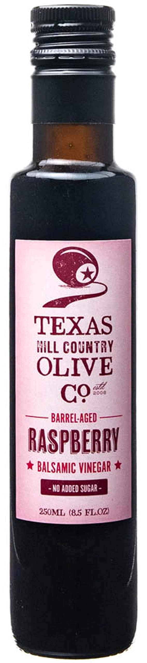 Raspberry Balsamic made in Texas by Texas Hill Country Olive Co for consistent flavor
