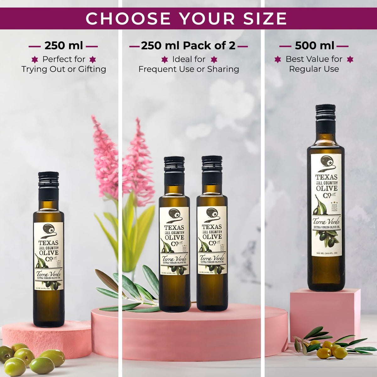 Terra Verde from the orchard provides a fruity aroma for dressings.