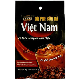 TGT Instant Iced Milk Coffee pack for quick, cafe-style iced coffee at home