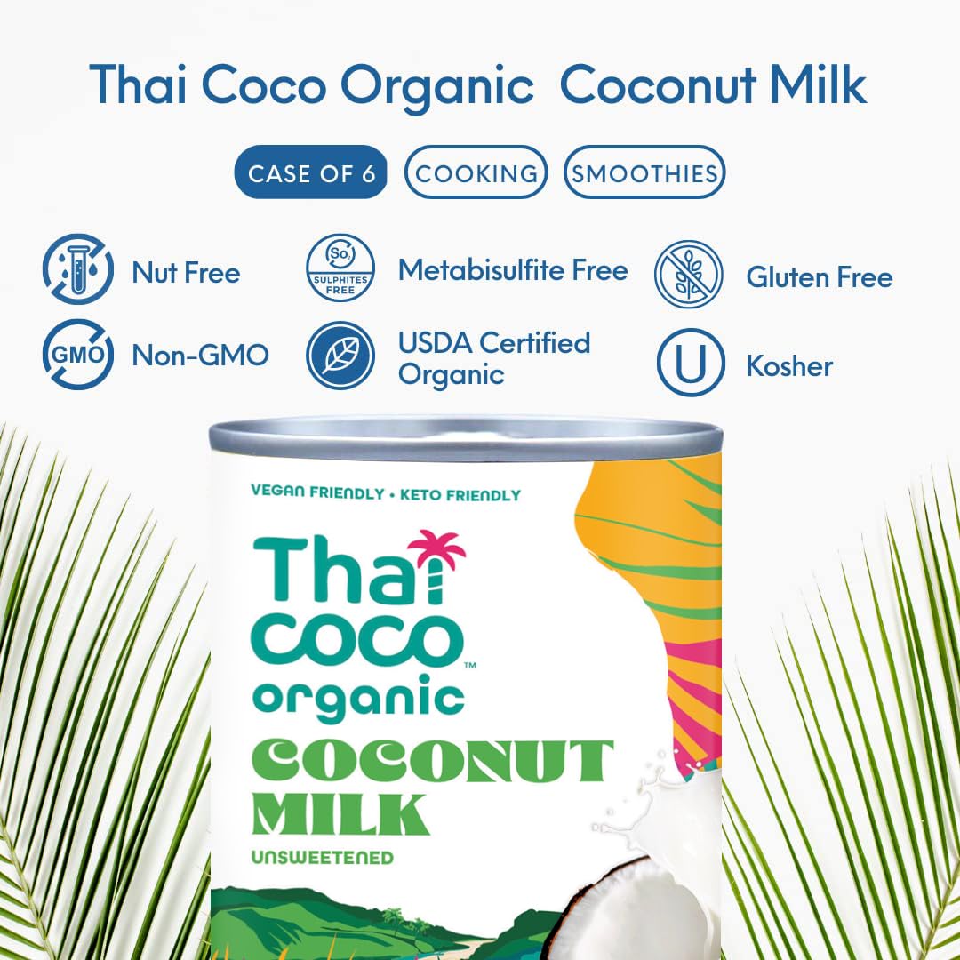 Thai Coco coconut milk serves as smoothie base for tropical blends