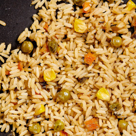 Thai Kitchen fried rice light, fluffy texture enhances any side or bowl.