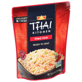 Thai Kitchen fried rice microwave 90 seconds for fast, satisfying dinners.