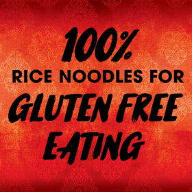 Thai Kitchen gluten free stir fry rice noodles pad-thai, ready to soak up sauce.