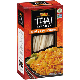 Thai Kitchen gluten free stir fry rice noodles stir fry ready, perfect for weeknights.