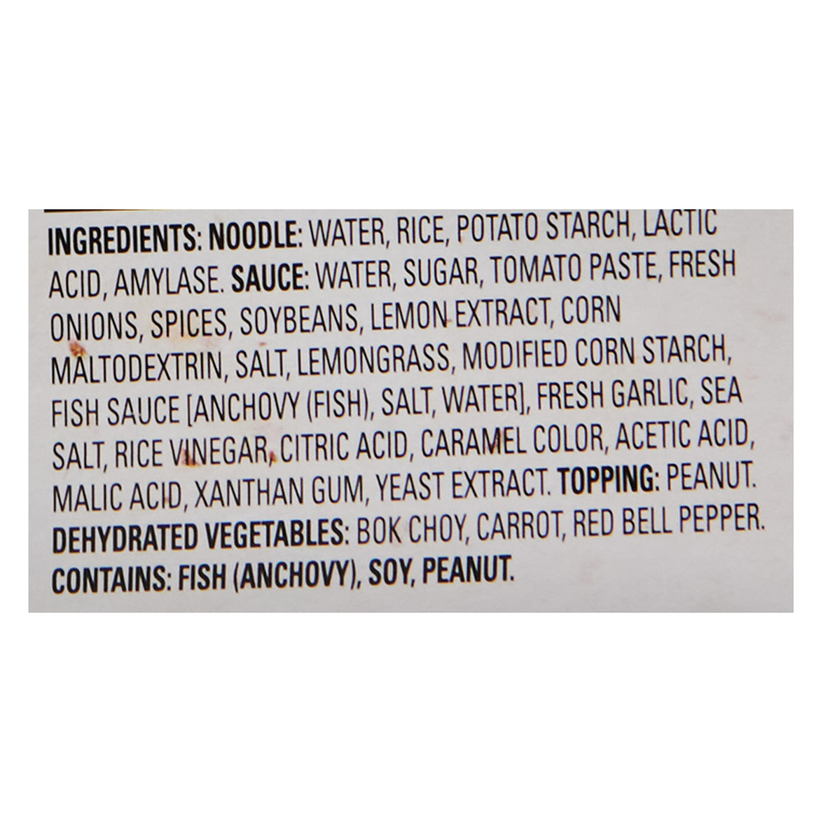 Thai Kitchen Pad Thai microwave-ready meal in about three minutes.