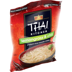 Thai Kitchen steamed rice noodles close-up, light texture ideal for fast meals.