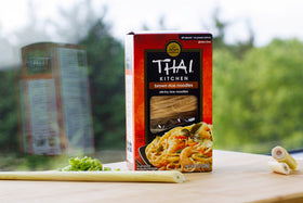 Thai Kitchen noodles ideal for vegan bowls and light soups.