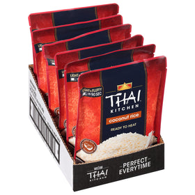 Thai Kitchen Coconut Rice with fluffy texture and coconut aroma, ideal as a ready side dish.