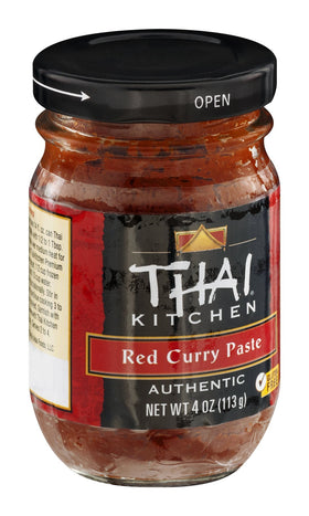 Thai Kitchen red curry paste spice mix close-up highlighting aromatic ingredients