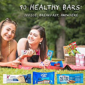 THANKSLY GIFTS granola bars bulk variety breakfast on the go — start mornings smoothly.