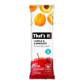 That's it Apple Apricot bar on the go, easy everyday energy
